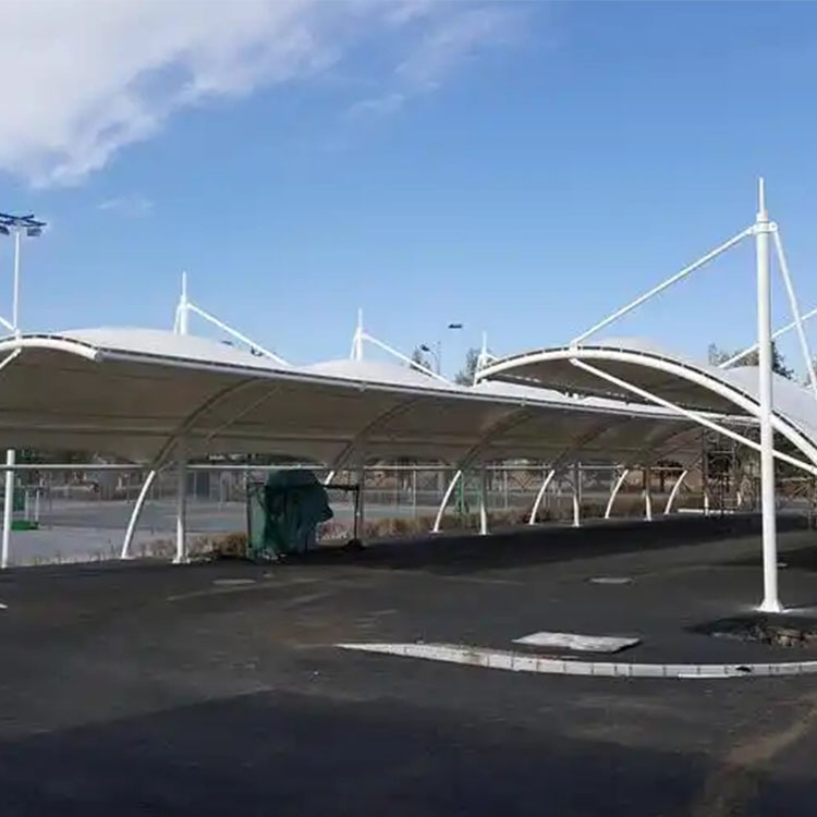 喀什膜结构电动车棚