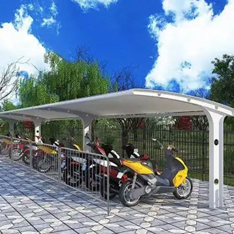 喀什膜结构电动车棚